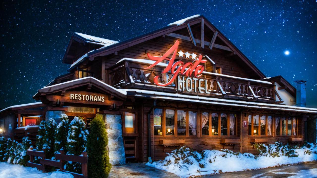 Agate Hotel Ozolnieki Exterior foto